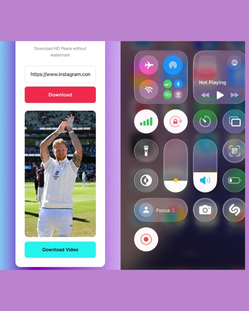 Comparison of best ways to save Instagram Reels including online tools and screen recording